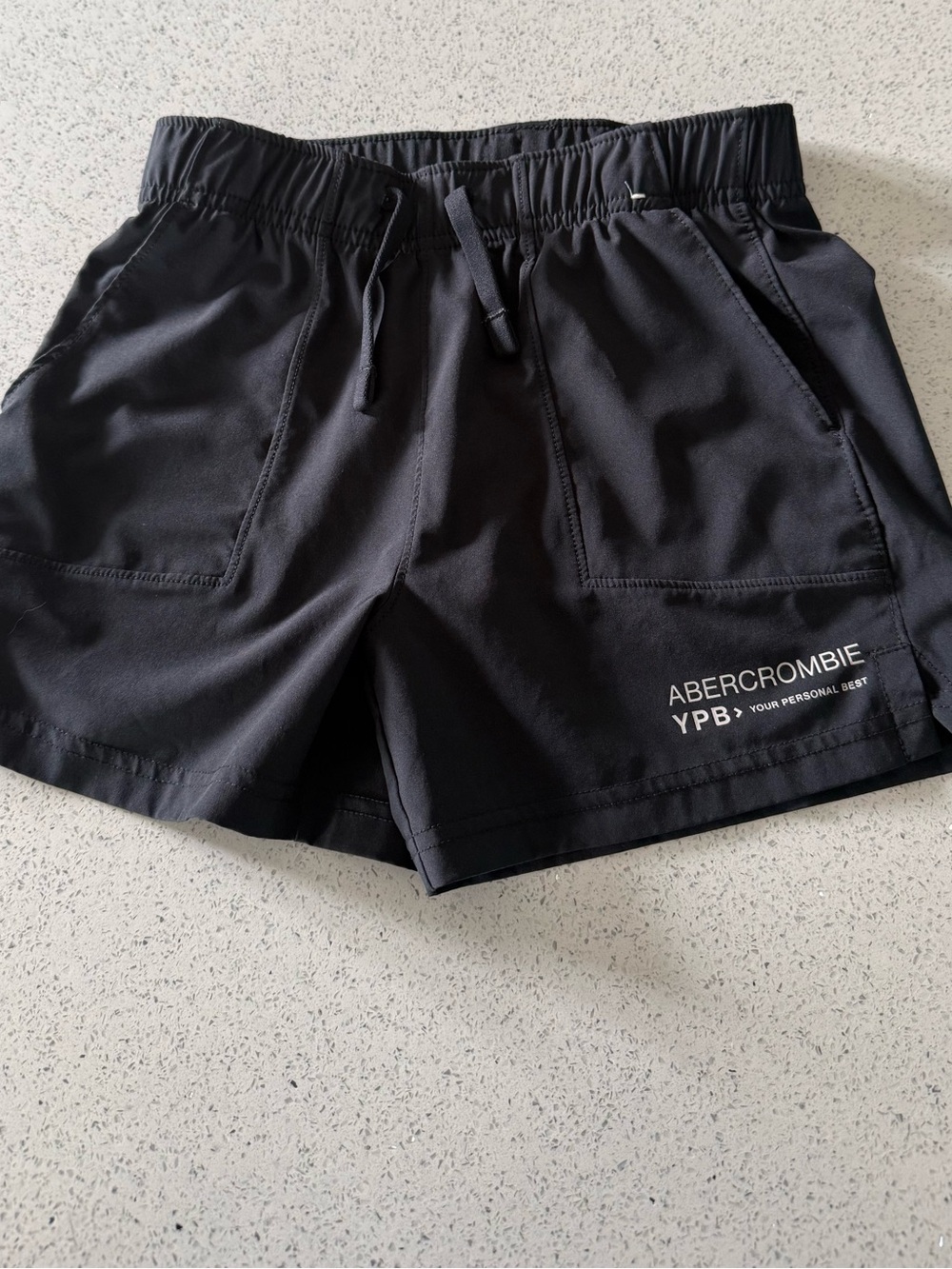 Abercrombie & Fitch Black Boys Performance Shorts